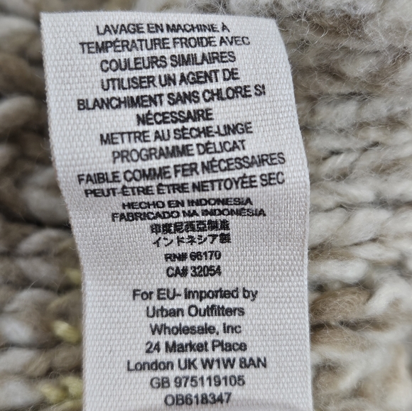 Free People Limbo Crop Sweater in Buttercream Size S - Picture 6 of 9